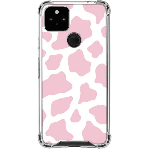 Pink Cow Print Pixel Cases